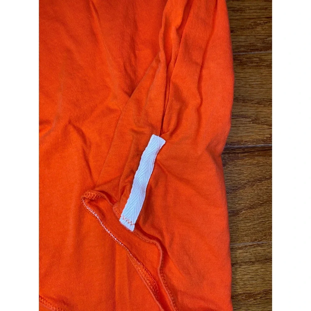 Feee People Intimately Orange Short Sleeved‎ Body Suit Size XS
